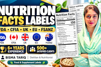 create your fda compliant labels generator nutrition facts labels