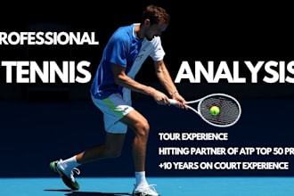 analyze your tennis techique and help you improve your game