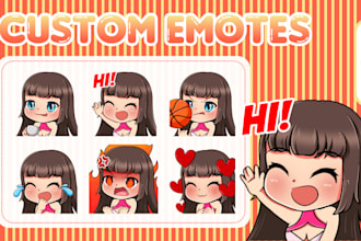 create custom twitch and kick emotes within 24 hours
