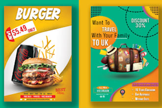 design an awesome flyer, poster, or any other graphic