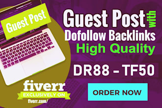 do guest post, high da guest post with dofollow backlink