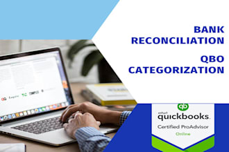 do quickbooks online bank reconciliation and categorization