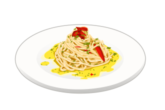 create food vector illustration for menu, logo, social media