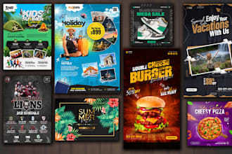 create any event invitation design, wedding, sports, party, menu