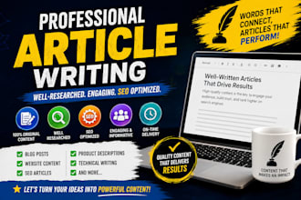 do article writing, creative writing, blog writer, copywriting, content writers