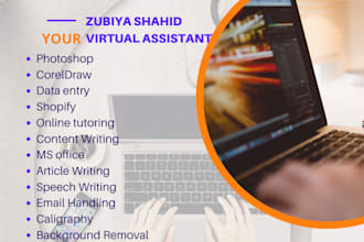 be your professional virtual assistant VA