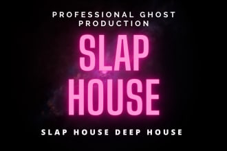 produce deep house slap house music track