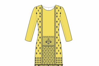create eastern kurti deigns