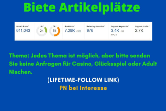 write and publish article on german website dr52 follow link