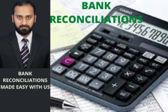 do bank reconciliation for your banks