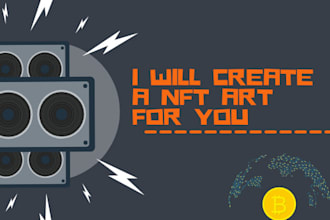 create 3d nft art for you that you can sell