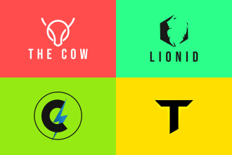 design a modern minimalist and trendy logo for your brand