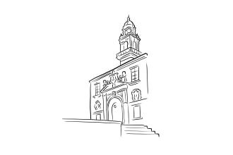 draw a building or sculpture in my own art style