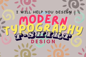 design modern tshirt logo