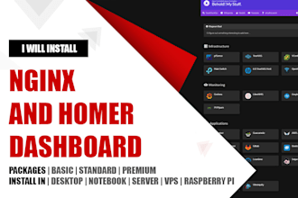 install and configure a web dashboard