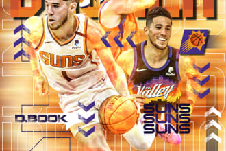 make your sports edits or sports posters and graphics