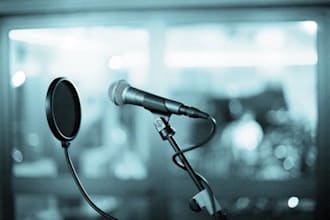 voice over for youtube videos and audio books