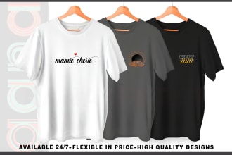 do bulk t shirt design for your print on demand etsy teespring pod merch design