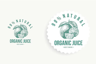 create vintage logo in vector format