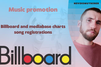 do billboard and mediabase charts song registration