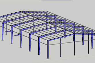 design steel building, furniture