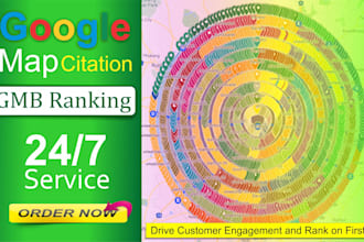 do 80,000 google maps citations for gmb ranking and local SEO