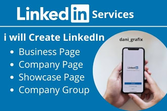 create professional linkedin company page for your business