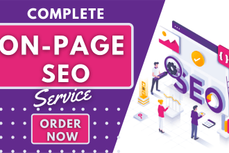 onpage SEO using yoast or rank math with schema markup