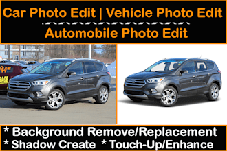 do car photo editing or automobile image edit