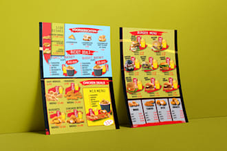 do menu design, digital menu and digital menu baord