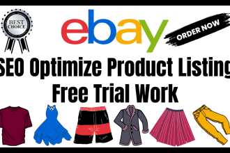 ebay listing, ebay seo listing, ebay lister, ebay dropshipping, optimize listing