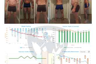 create a workout and diet plan just for you