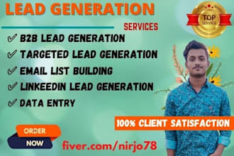 do b2b linkedin lead generation by finding valid information