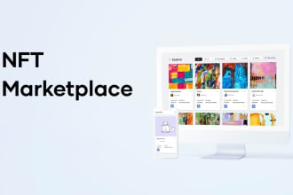 build nft marketplace website