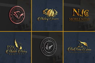 do notary, signature, mobile notary and signing agent logo