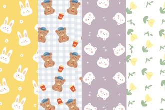 design cute pattern for you