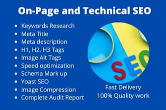 do on page SEO of your word press website