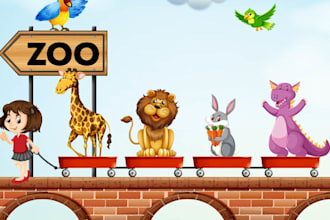 design children book and story illustration