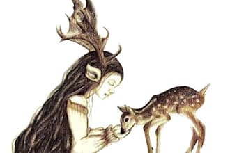 creation of fantasy illustrations from fairies to monsters and magic places