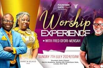 do social media , church flyer, fb, instagram , funeral fly