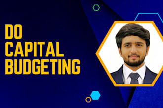 do capital budgeting, dcf, npv,irr and projections