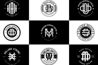 design  wordmark, symbol, urban streetwear clothing and pictorial logo creation