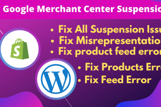 fix google merchant center suspension