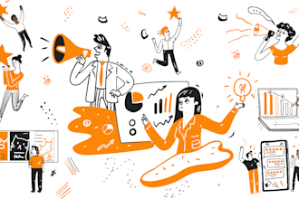 create modern vector illustrations for your business
