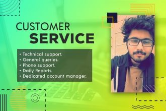 provide best customer service, email, chat and call support