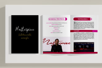 do any adobe indesign project