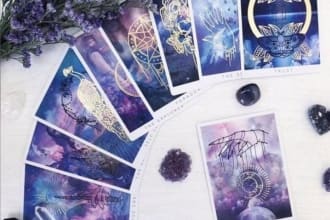 pull oracle or tarot cards to provide insight and clarity
