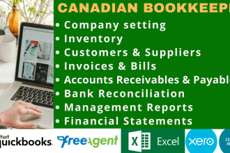do e commerce bookkeeping for canadian business using xero quickbooks