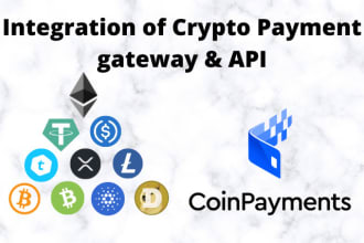 integrate crypto payment gateway into your elegant website