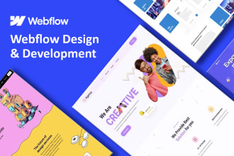 design responsive webflow website